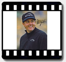 Phil Mickelson signed autographs